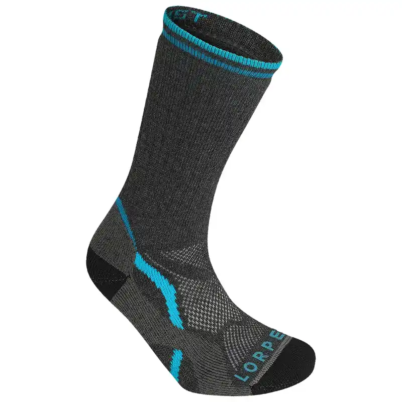 Direct Verzonden Dames wandelsokken Lorpen Midweight Hiker Eco 5427 CHARCOAL 42 - 46 EU