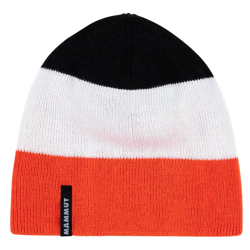 Koop Vandaag Mammut Haldigrat Beanie heet rood-wit