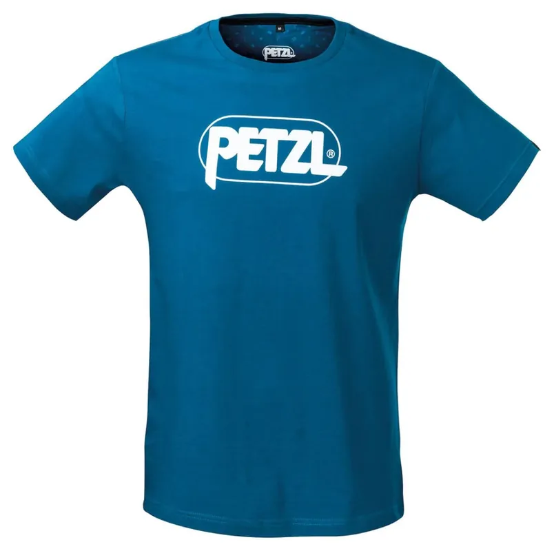 T-shirt Petzl Adam blauw M Speciale Aanbieding