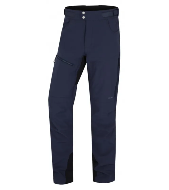 Heren softshell broek Husky BROEK KESON M dark blue, maat S Flitsaanbieding