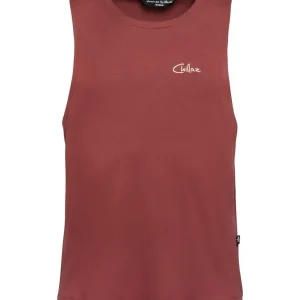 Actieprijs Heren tanktop Chillaz Calanques Tre Fartelli donkerrood M