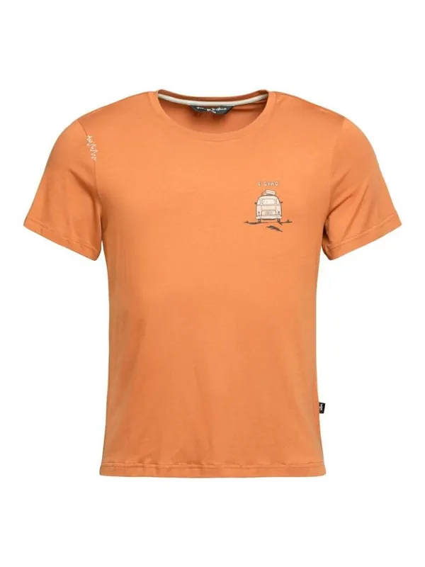 Heren T-shirt Chillaz E Ciao oranje bruin M Beperkte Voorraad