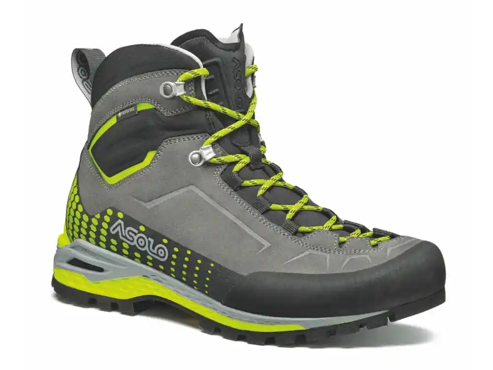 Betaalbaar Hoge schoenen Asolo Freney EVO Mid Lth GV graphite/green lime/a627 41 1/3