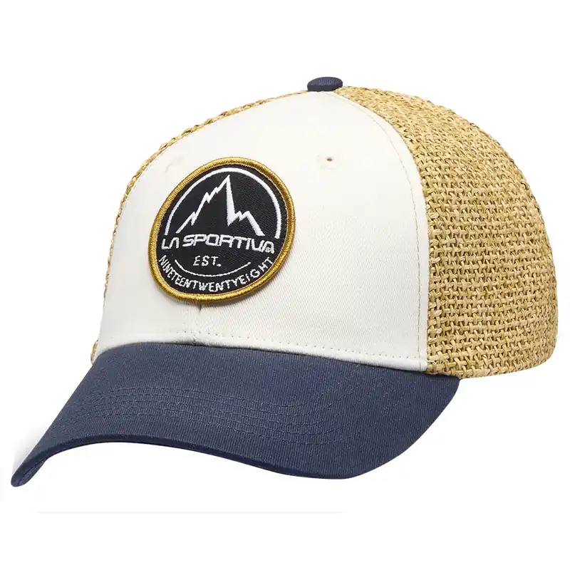 Beperkte Voorraad La Sportiva Belayer Cap White/Night Sky S