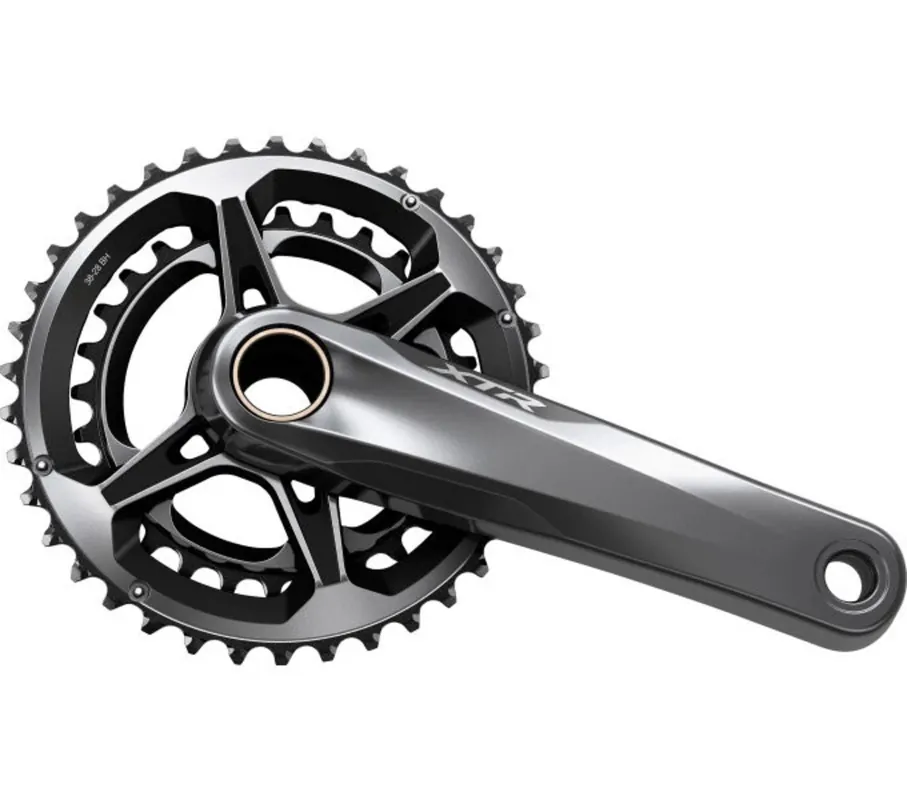 Bestel Nu Shimano XTR FC-M9100 crankstel 2x12 175 mm 38x28T zonder BB-cups