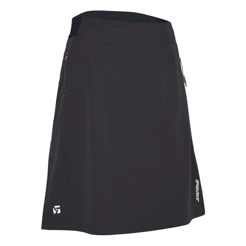 Direct Beschikbaar Damesrok Silvini WS2640 Gonnia black-grey XS
