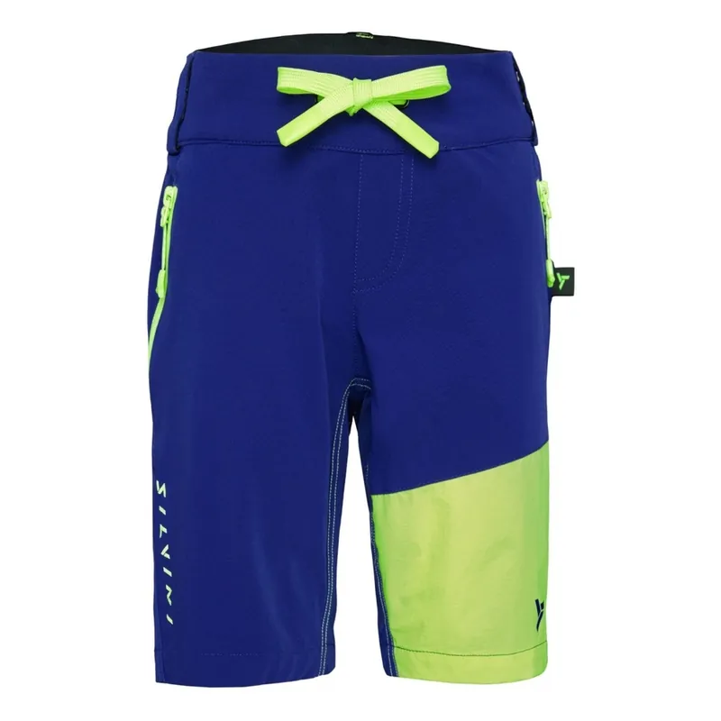 Kindershorts Silvini CP2649 Acri blue-neon 122-128 Bestel Nu