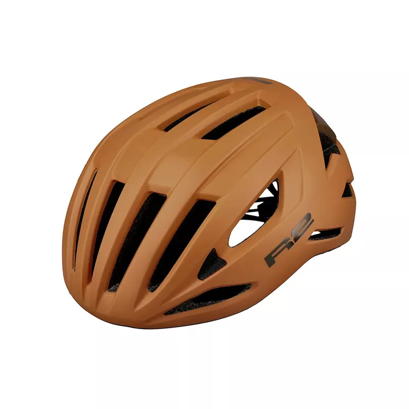Fietshelm R2 VANTAGE oranjegeel, černá 55-59 cm Speciale Aanbieding