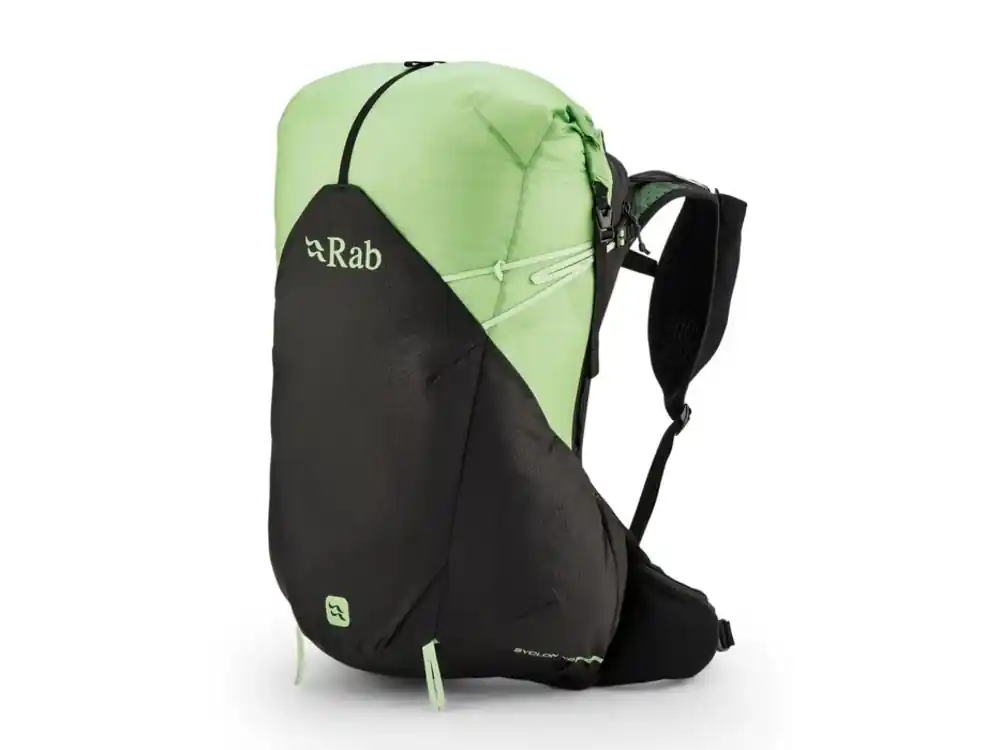 Damesrugzak RAB Syclon XP 38 ND black/dark fig green Populair