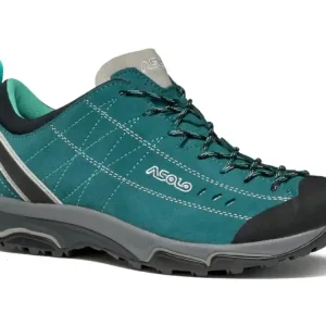 Dames lage wandelschoenen Asolo Nucleon GV petroleum/aqua green/B238 B238 ML 36 2/3 Weekendaanbieding