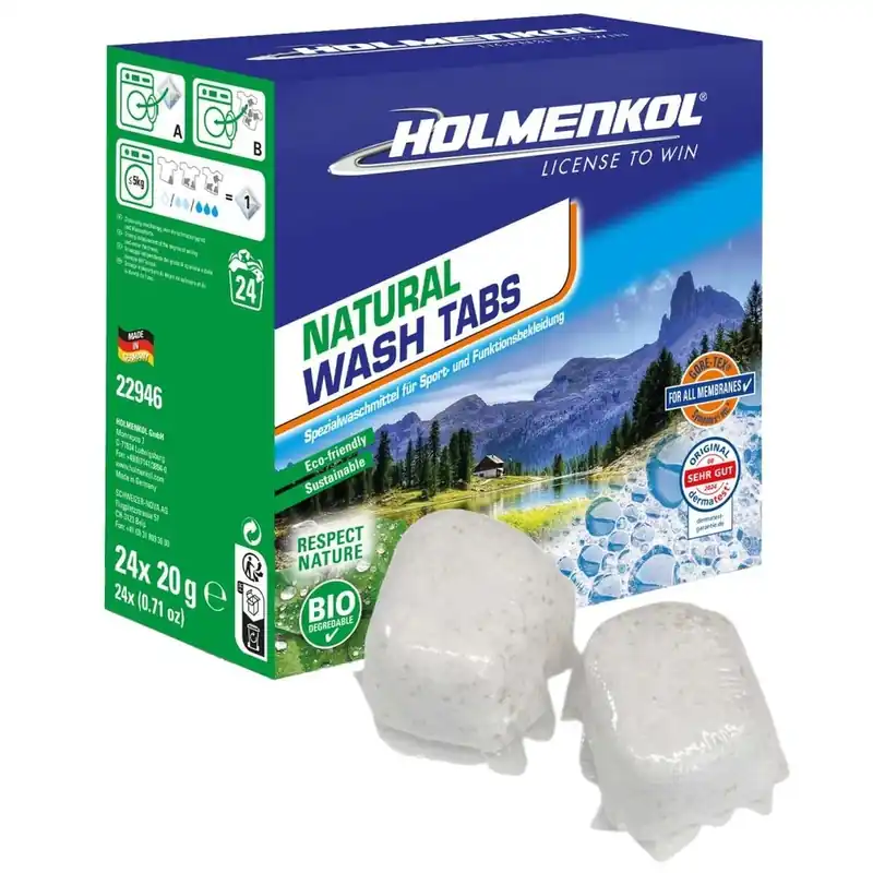 Wascapsules Holmenkol Natural Wash 24 stuks Koop Vandaag