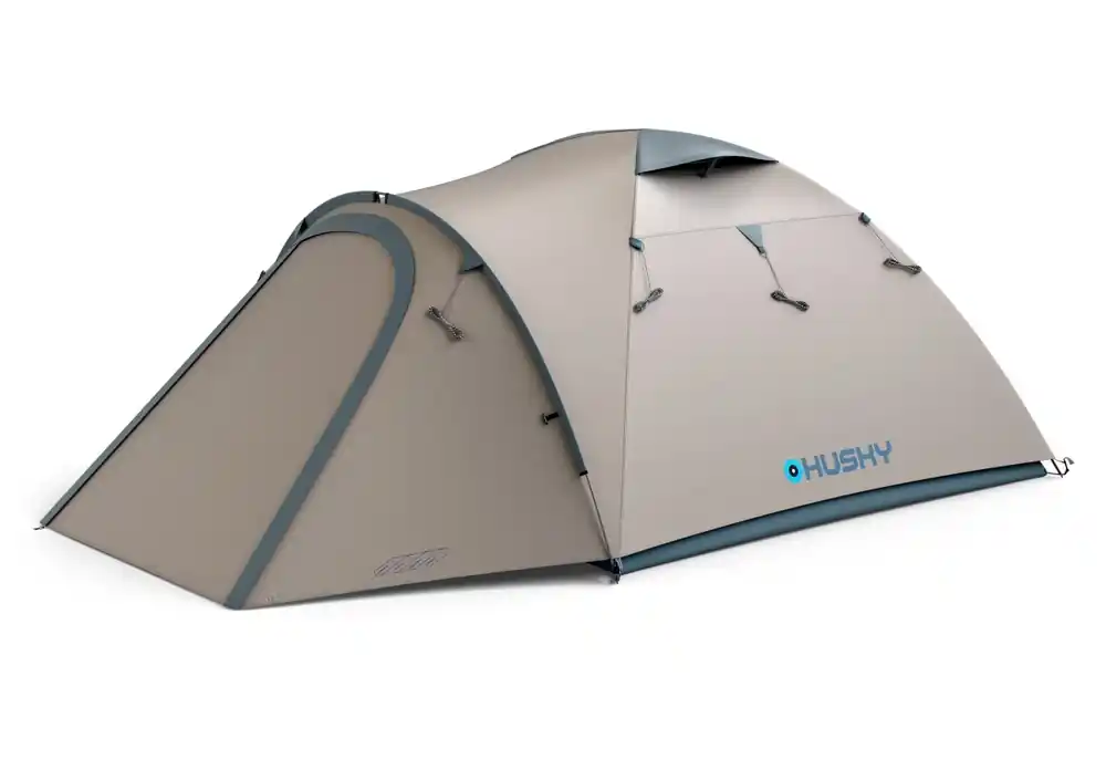 Tent Husky Bizon 3 Plus black coating Light brown Bestel Nu