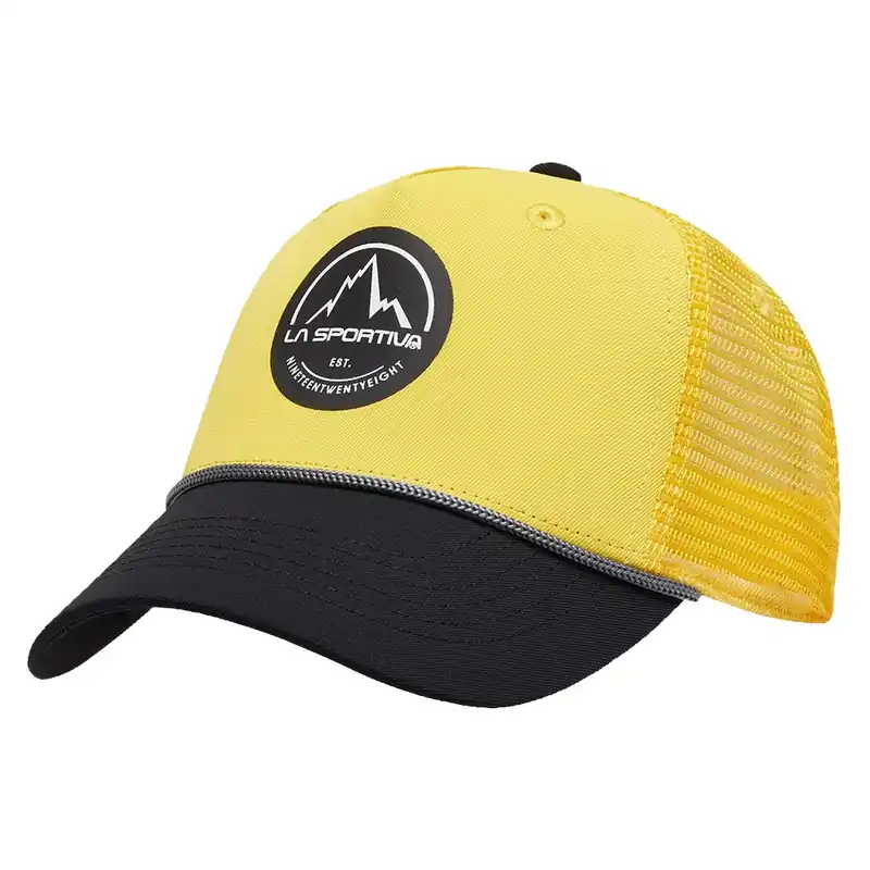 Nu Kopen Muts La Sportiva BELAYER KID CAP yellow/black S