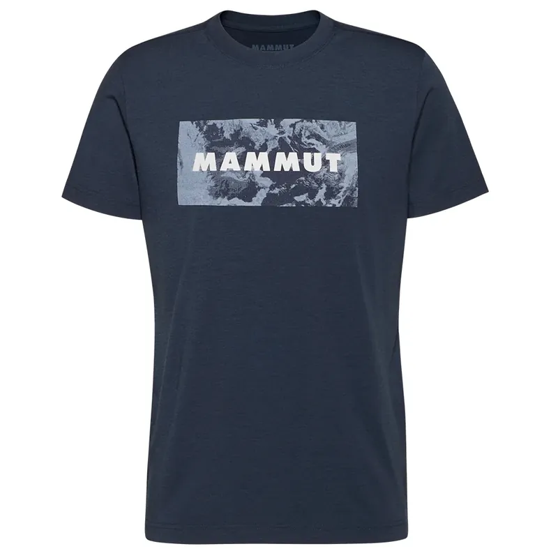 Weekendaanbieding Heren T-shirt Mammut Trovat T-Shirt Logo marine M