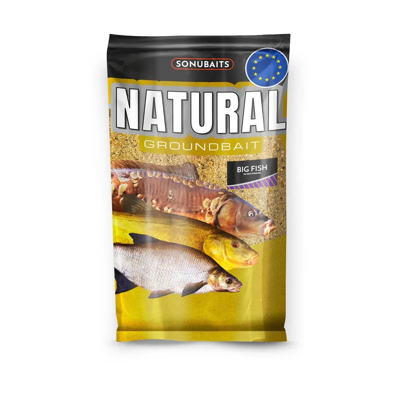 Superprijs Sonubaits Natural Big Fish Groundbait (1kg)