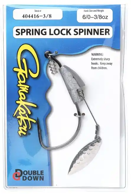 Gamakatsu Spring Lock Spinner Softbait Haak 3/0 Dagaanbieding