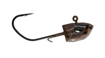 BKK Refrax Jig Natural Goby Jighead 3/0# (3 Stuks) 3.5g Gratis Retour