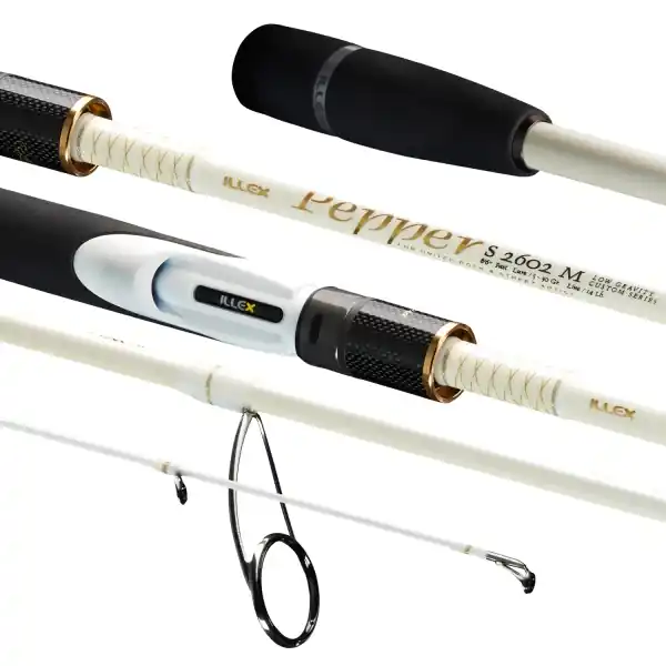 Goedkoop Illex Pepper X5 S 2602 M Silver Bullet Spinhengel 2.6m (5-30g)