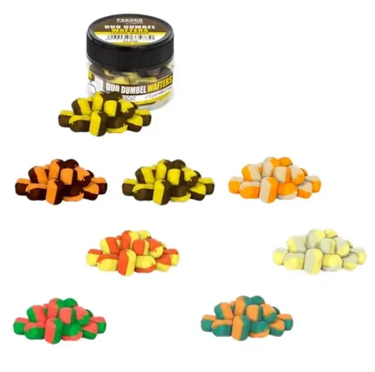 Carp Zoom FC Duo Dumbel Wafters 10x14mm (15g) Chocolate-orange Nu Kopen