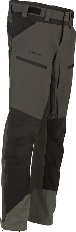 Westin Reel Flex Trousers Black/Grey Visbroek L Betrouwbaar