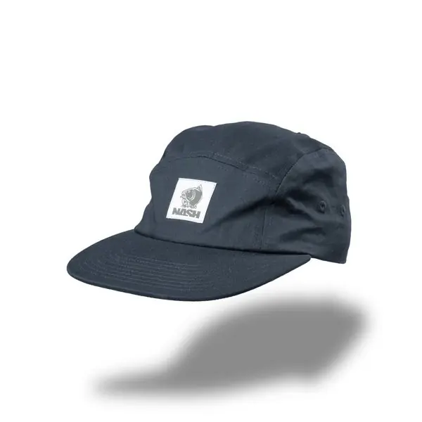Nash Make It Happen Badge 5 Panel Cap Black Korting