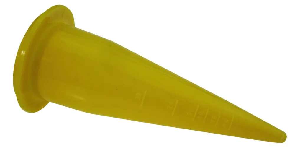 Common Baits Mondstuk Voor Boilie Deegspuit Geel (1 Stuk) Aanbieding
