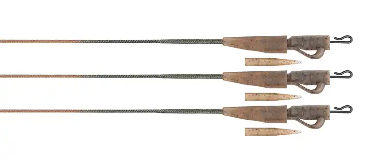 Fox Edges Camo 50lb Leadcore Lead Clip Leaders 75cm (3 Stuks) Betrouwbaar