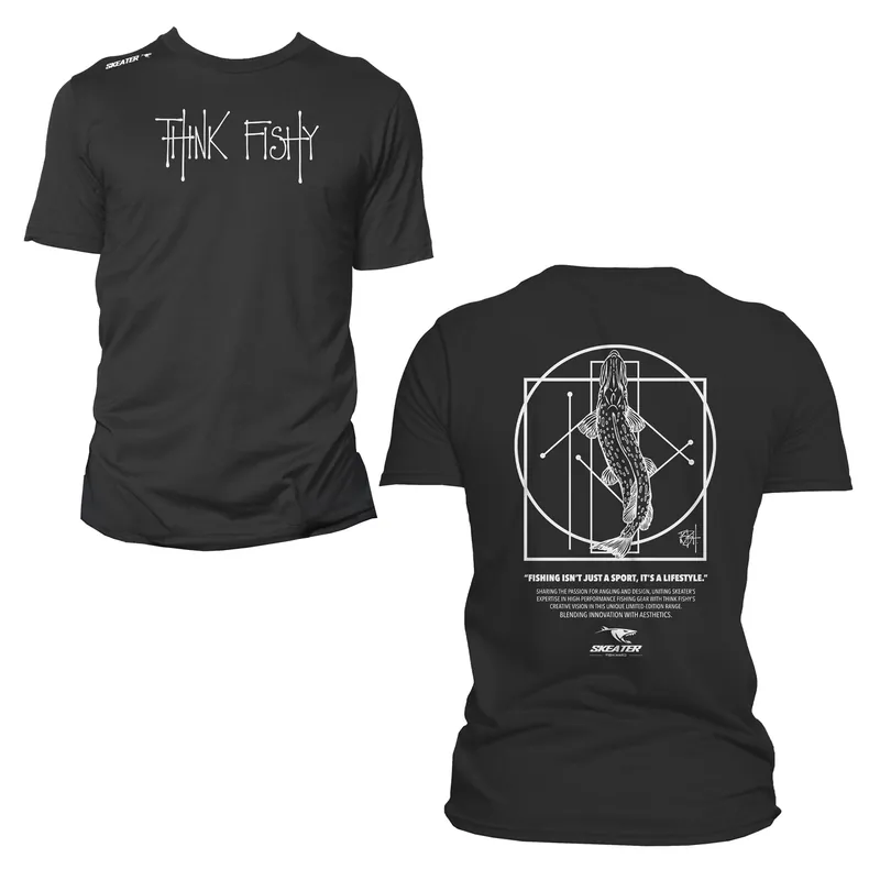 Skeater T-Shirt By Think Fishy Art L Bestel Nu