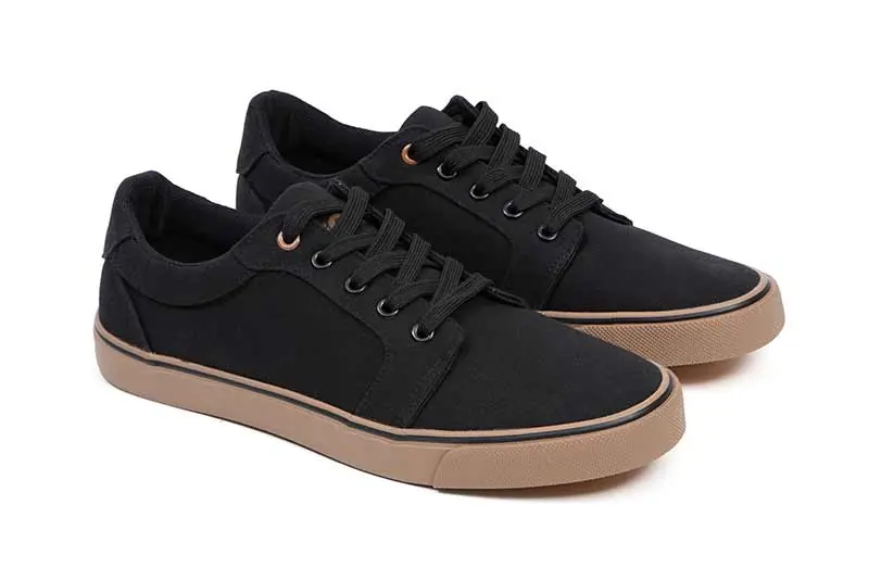 Seizoensaanbieding Fox Black Canvas Schoenen 46 (UK 12)