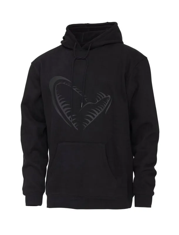 Uitverkoop Savage Gear Jaw Hoodie Black M