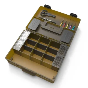 Korum Mega Blox Fully Loaded Tacklebox (Incl. Baiting Tools!) Gereduceerde Prijs