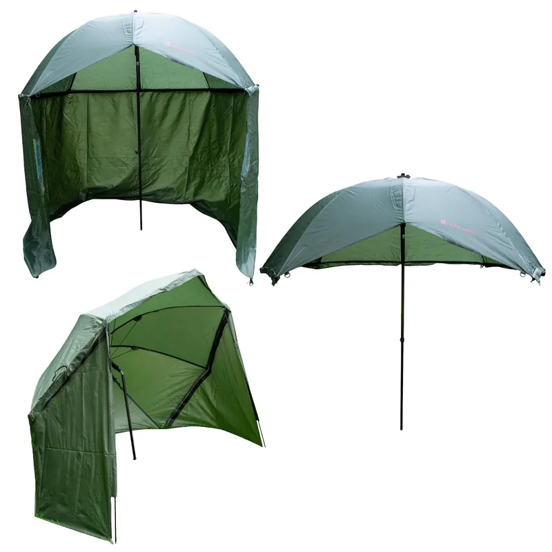 Laatste Versie Ultimate 3 in 1 Umbrella System (Paraplu & Zijscherm) 50&39;&39;/127cm
