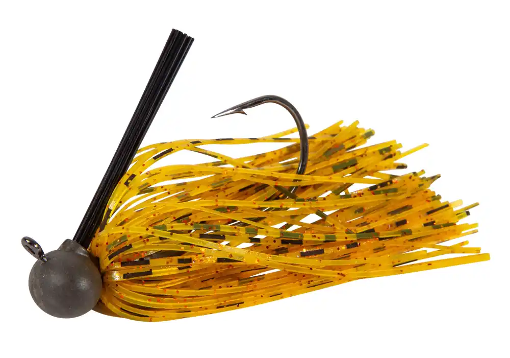 Hete Deal Ultimate Skirted Tungsten Football Jig - Brownie 7.0g - Hook 1/0