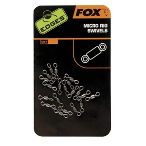 Shop Nu Fox Edges Micro Rig Swivels (10 Stuks)