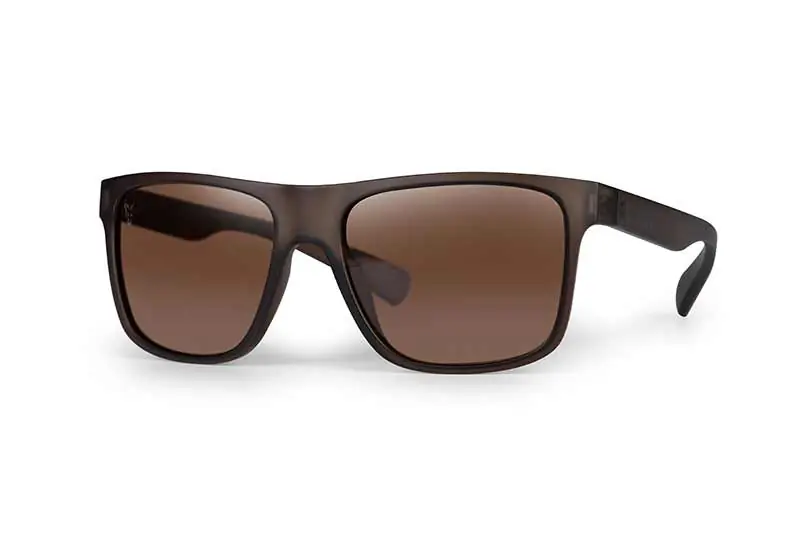 Tijdelijk Beschikbaar Fox Avius Trans Khaki Gepolariseerde Zonnebril Brown Lens
