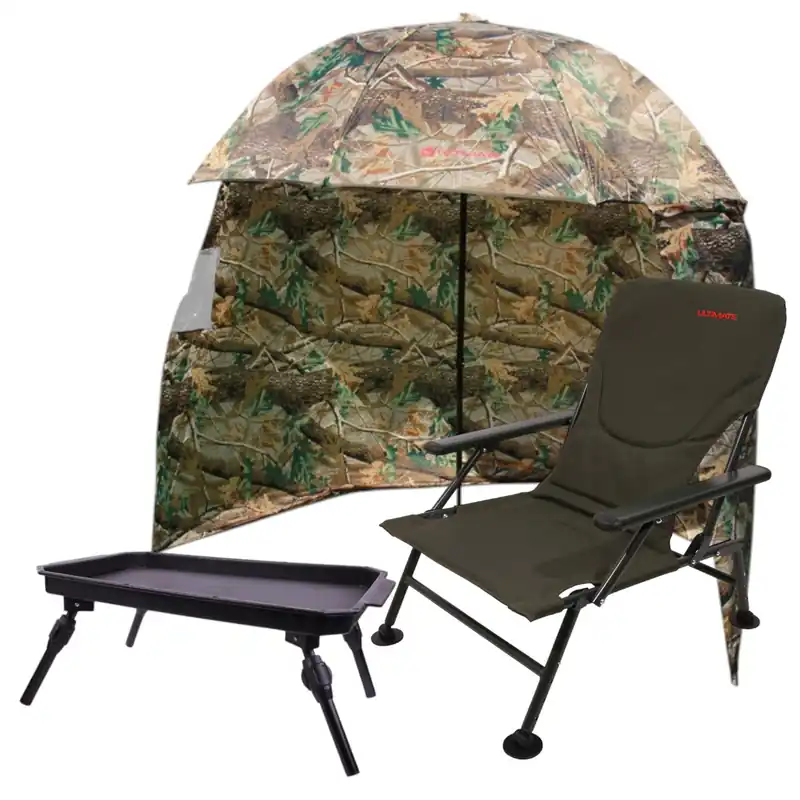 Betaalbaar Ultimate 50'' Umbrella Fishing Comfort Set
