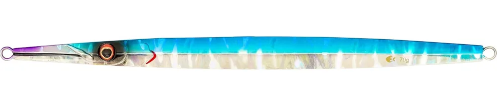 Westin Garzilla Zeevis Pilker 20.5cm (70g) Zebra Glow Gratis Retour