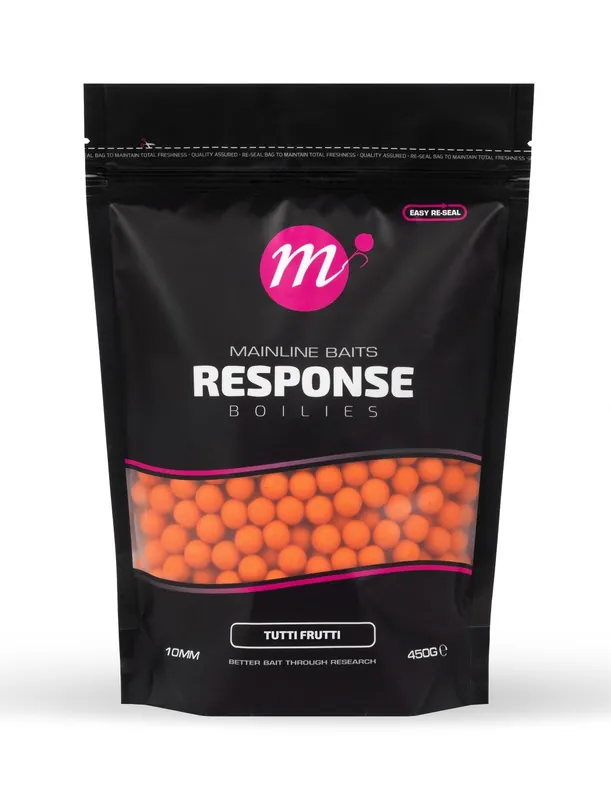 Actieprijs Mainline Response Standard Pack Boilies 450g (10mm) Tutti Frutti