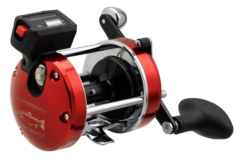 Favoriet Abu Garcia Ambassadeur® 7000i Salmon Special Line Counter (meters) Reel RH