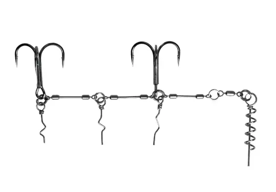 BKK Chain-21 Softbait Stinger Rig 1/0 Nieuw