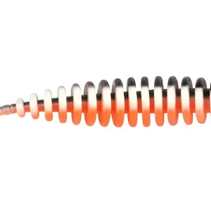 Uitverkoop Spro Trout Master Worm Softbait 6.5cm (8 stuks) Black and White