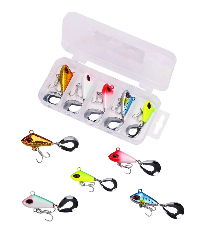 Fish4All Jigspin Kit Mix 10, 15 & 20g (5 Stuks) Bestel Nu