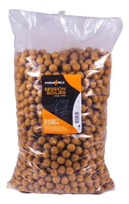 Fabrieksprijs Fish4All Session Boilies Sweetcorn 20mm (10kg)