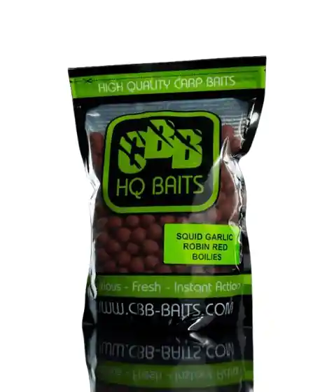 Nu Kopen CBB Squid Garlic Robin Red Boilies 1kg 10mm