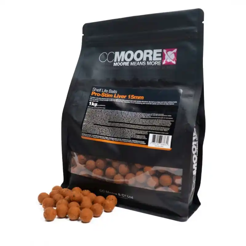 Koopje CC Moore Pro-Stim Liver Boilies (5kg) 10mm
