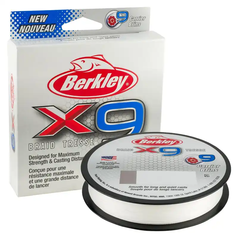 Direct Beschikbaar Berkley X9™ Braid Crystal Gevlochten Lijn (150m) 0.21mm