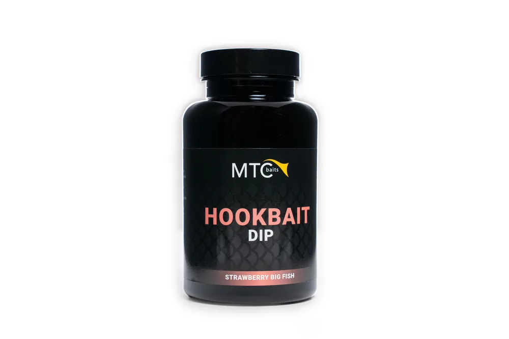 Aanbieding MTC Baits Hookbait Dip Strawberry Big Fish (250ml)