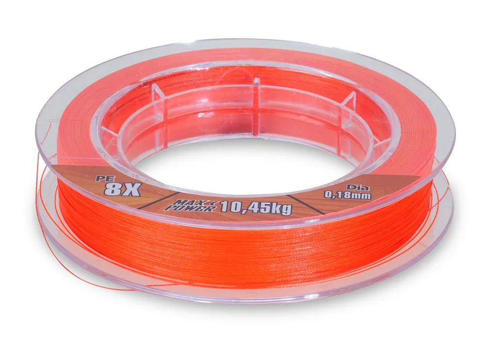 Anaconda Spod'N Rock Oranje Gevlochten Lijn 0.23mm (300m) Superprijs