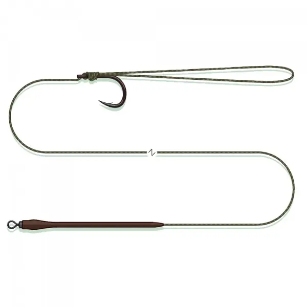 Exclusieve Aanbieding Madcat Standard Pellet Rig 60cm (Haakmaat 2/0)