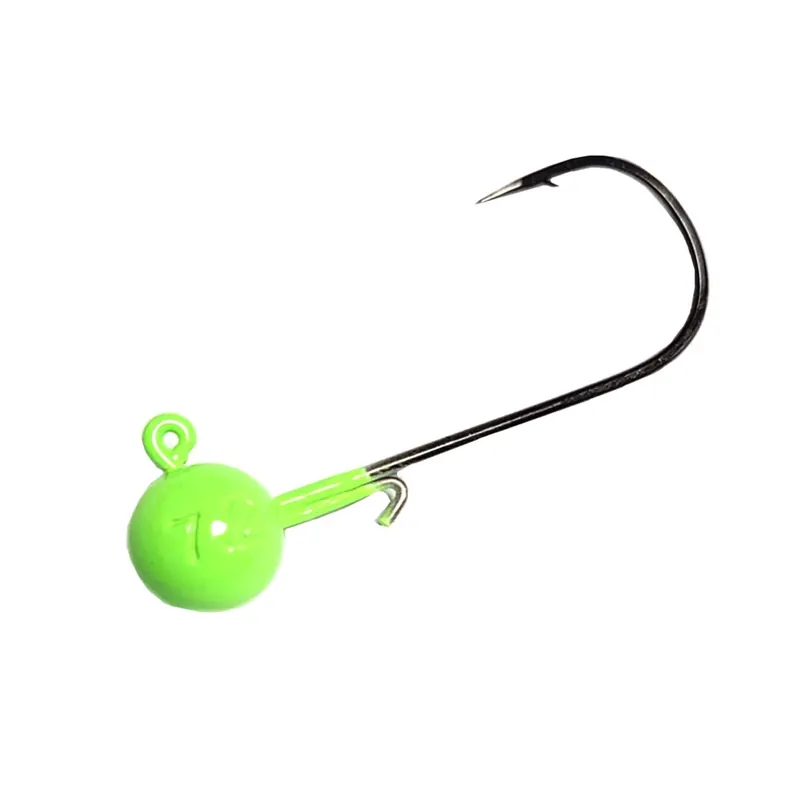 River7 R7 Tungsten Jighead Green (2 Stuks) 4 7.2g Lage Kosten